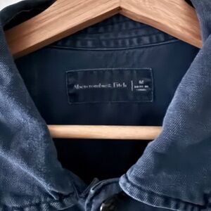 Abercrombie & Fitch Navy Shirt Jacket